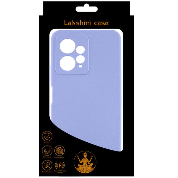 Чохол Silicone Cover Lakshmi Full Camera (AAA) для Xiaomi Redmi Note 12 4G Бузковий / Dasheen | Зображення 4