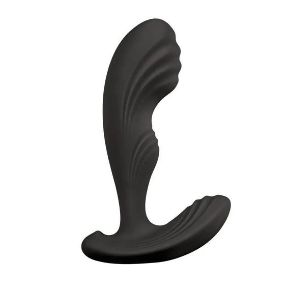 Вібромасажер простати S Pleasures Premium Cozy, чорний, з рельєфною головкою, 10 режимів sexstyle | Зображення 1