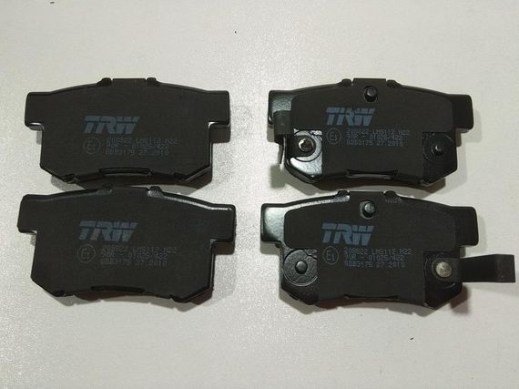 Колодки задні гальмівні HONDA, TRW (GDB3175) дискові (43022S5AJ01) | Зображення 2