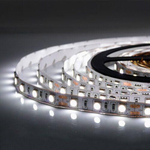 Світлодіодна стрічка OEM ST-12-5050-60-CW-20-V2 біла, негерметична, 1м | Зображення 2