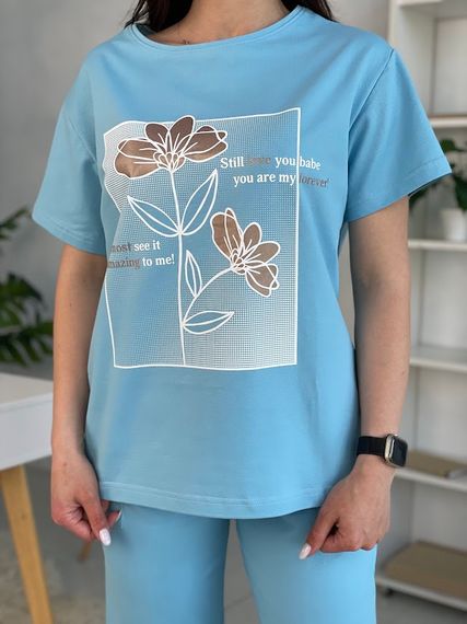 Костюм жіночий Носи своє 50 Блакитний (p-11261-121800) | Зображення 6