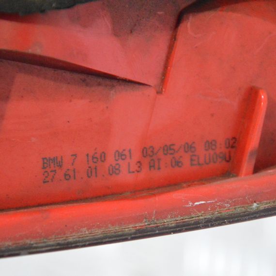 Ліхтар задній лівий BMW 3 E91 2005-2013 Фара стоп задня ліва БМВ е91 7160061 | Зображення 3