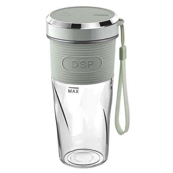 Портативний USB блендер-шейкер з потужним мотором DSP KJ2087 Green (40976-KJ2087 Green_829) | Зображення 2