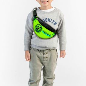 Сумка-бананка дитяча майнкрафт кпіпер "Minecraft" з принтом ,32х15см,сумка для хлопчика через плече (00545)