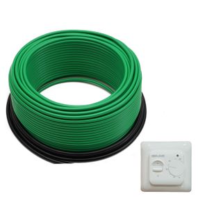 Комплект Нагревательный кабель ThermoGreen CT20-200W 60м2 + Терморегулятор M5.16