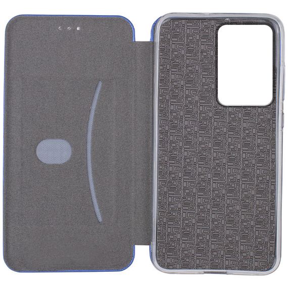 Шкіряний чохол-книжка Classy для Motorola Moto G85 Синій | Зображення 2