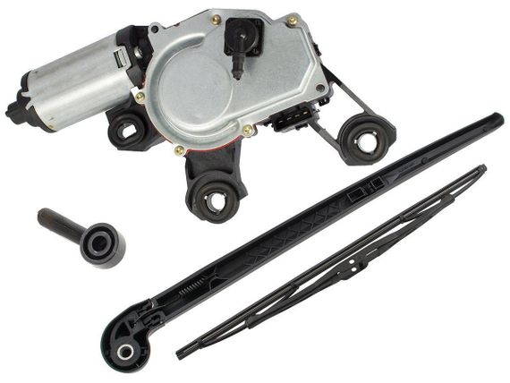 Audi A6 C6 AVANT (універсал) 04-11 комплект: моторчик двірника задній + двірник + форсунка омивача Ауді А6 С6 | Зображення 1