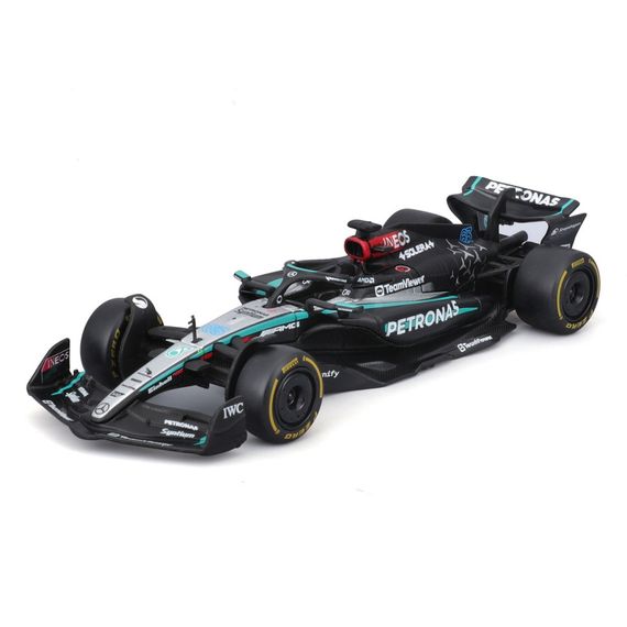 Колекційна автомодель Mercedes-AMG F1 W15 Performance (2024) Bburago 18-38208, 1:43 масштаб | Зображення 1