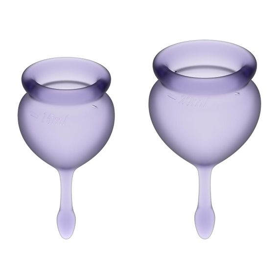 Менструальні чаші - Satisfyer Feel Good Violet Sex Aura