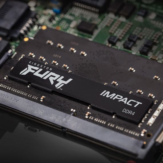 Модуль пам'яті для ноутбука SoDIMM DDR4 64GB (2x32GB) 3200 MHz Fury Impact Kingston Fury (ex.HyperX) (KF432S20IBK2/64) | Зображення 5