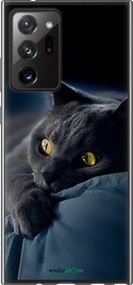 Чохол на Samsung Galaxy Note 20 Ultra Димчастий кіт "825t-2051-2448"