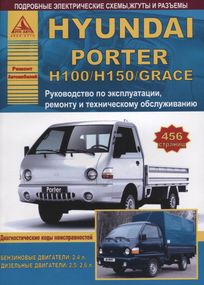 Hyundai Porter H 100 / H 150/ Grace. Посібник з ремонту й експлуатації. Книга