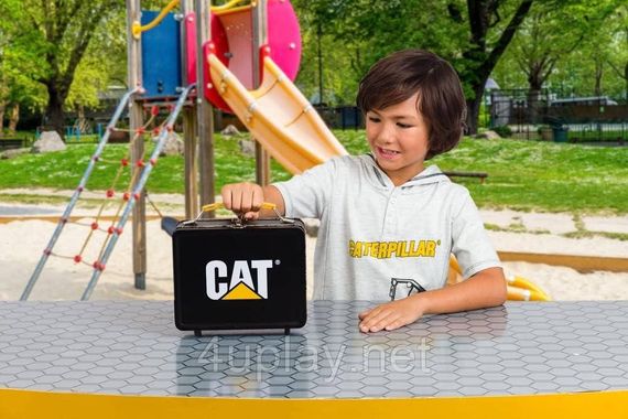 Ігровий набір CAT Little Machines Store N Go: портативний будівельний майданчик у кейсі | Зображення 3