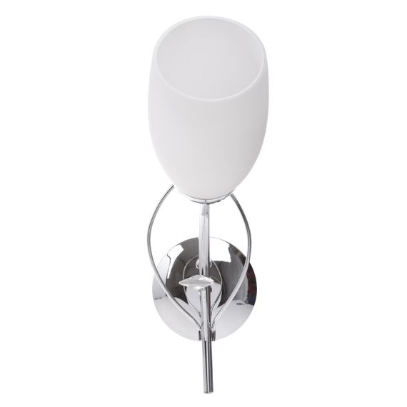 Бра настенное накладное классическое LK-212W/1 E27 CHR | Зображення 2