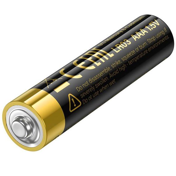 Батарейки Hoco JA2B AAA (LR03) Alkaline 4 pcs Black | Зображення 1