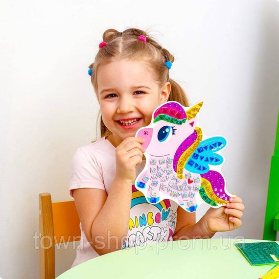 Набор для творчества "Creative Box Единорог" VT4433-07, 9 картинок | Зображення 6