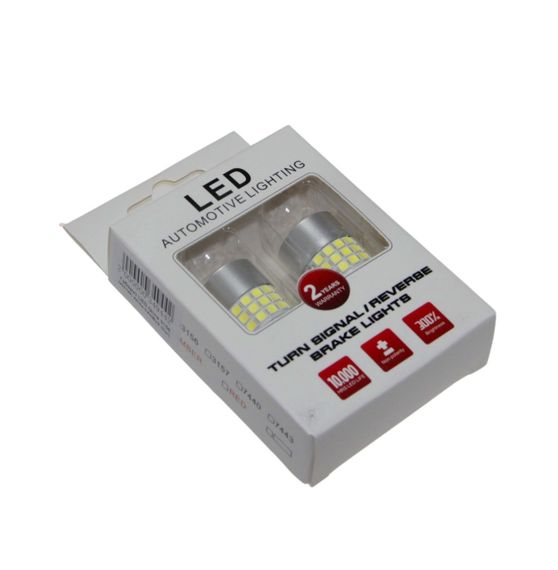 Комплект світлодіодних ламп LED Qline 3156 (P27W) White CANBUS (2 шт.) | Зображення 2