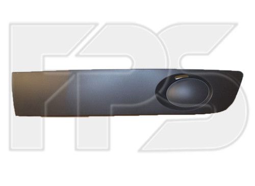 Решетка в бампере левая VW Transporter T5 '10-15 (FPS) без отверстия птф 7E08074897G9