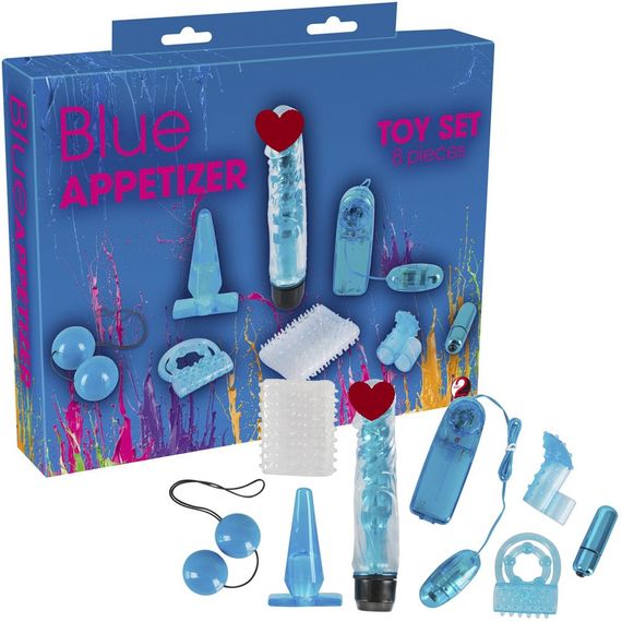 Набор секс-игрушек - Blue Appetizer Sex Aura