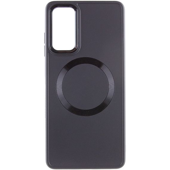 TPU чохол Bonbon Metal Style with MagSafe для Samsung Galaxy A15 4G/5G / M15 5G Чорний / Black | Зображення 1