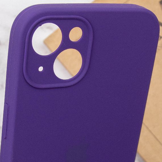 Чохол Silicone Case Full Camera Protective (AA) для Apple iPhone 14 (6.1") Фіолетовий / Amethyst | Зображення 5