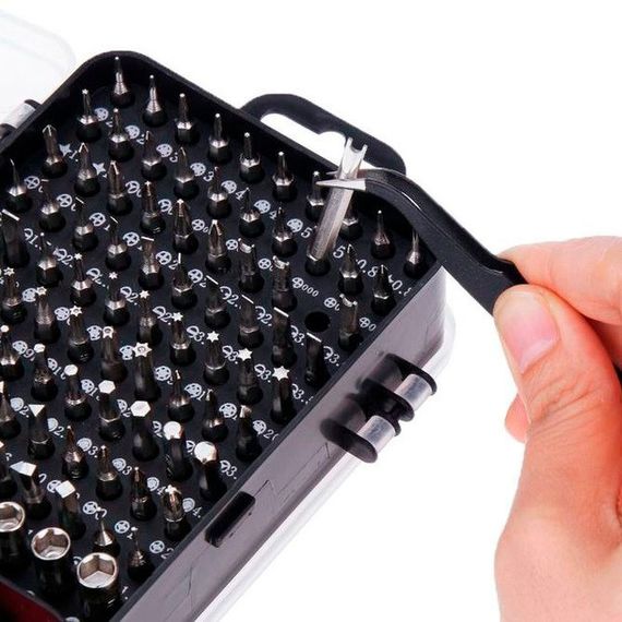 Набор мини прецизионных отверток 115 в 1 для DF-903 ремонта электроники | Зображення 4