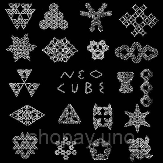 Конструктор антистресс из магнитных шариков неокуб, Магнитная головоломка neocube RP-26 | Зображення 3