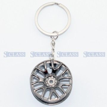 Брелок диск колесный графит , Турция, WHEEL-GRAPHITE,