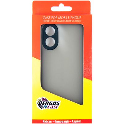 Чехол для мобильного телефона Dengos Matte OPPO A18 (black) (DG-TPU-MATT-135) | Зображення 4