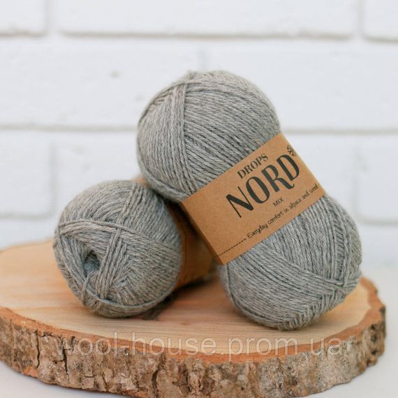 Пряжа Drops Nord — light grey, 04