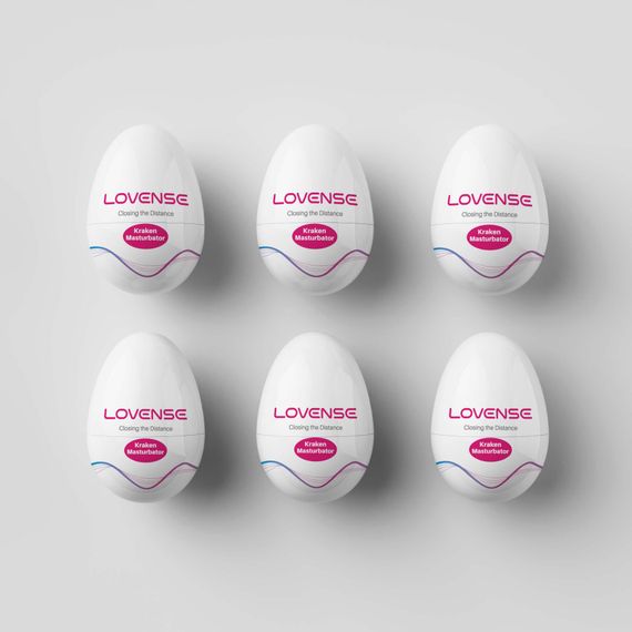 Набор мастурбаторов-яиц Lovense Kraken masturbator egg box, 6 штук, разная текстура | Зображення 3
