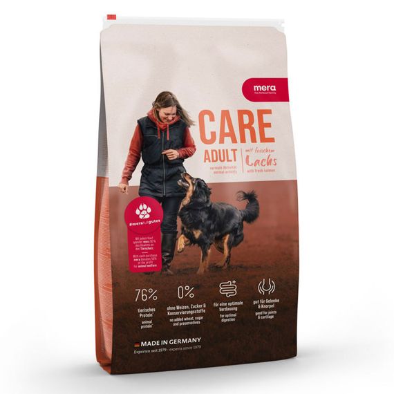 Корм MERA CARE Adult Lachs сухой с лососем для взрослых собак всех пород 1 кг