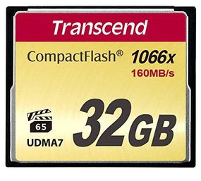 Карта памяти Transcend 32GB CF 1066X (TS32GCF1000)