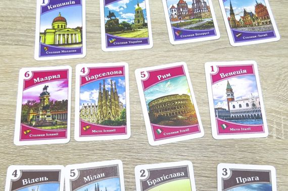 Настільна гра "Галопом по Європі" в жерстяній банці ARTOS | Зображення 4