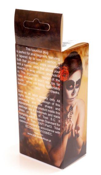 Анальний затор Boss Series - Jewellery Gold PLUG Green S, BS6400024 sexstyle | Зображення 7