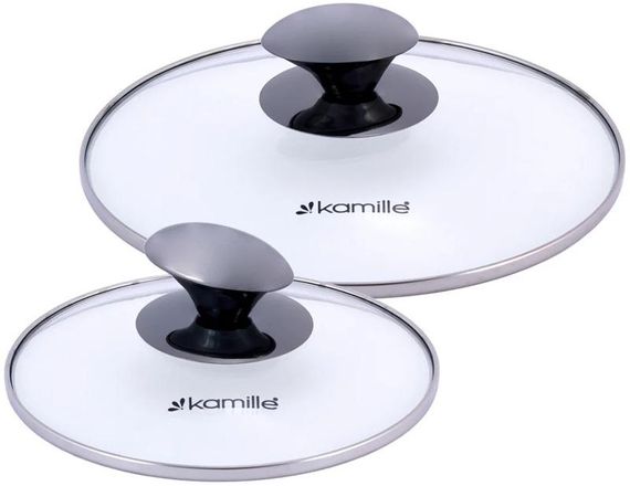 Набір 2 каструлі Kamille Groningen 1.5л, 3л з нержавіючої сталі з 5-шаровим індукційним дном | Зображення 4