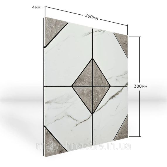 Самоклеящаяся PET мозаика 30*30CM*4MM (D) SW-00002445 | Зображення 2