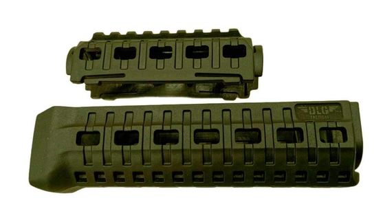 Цевье на DLG Tactical для АК 47 АК 74 АКМ Цевье для АК Цевье DLG Цевье на АК Цевье с планками пикатинни | Зображення 4