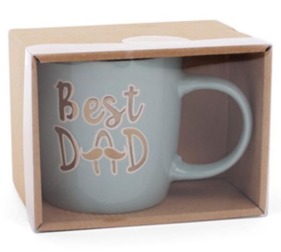Кружка керамічна "Best Dad" (Кращий Тато) 320мл | Зображення 1