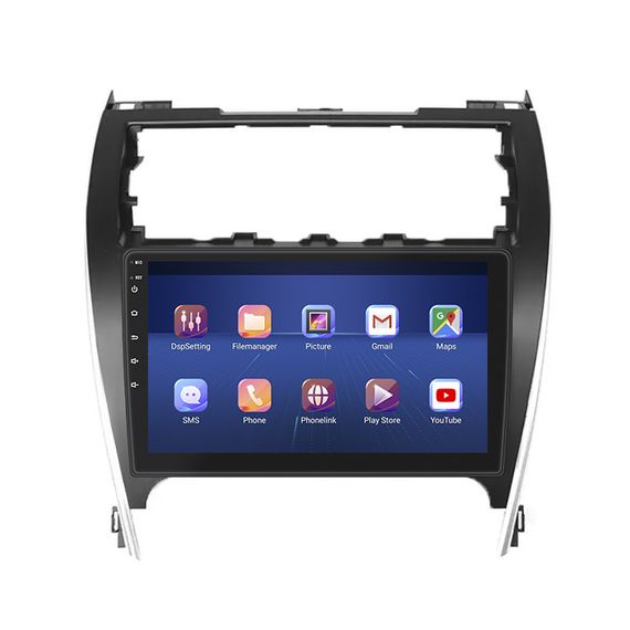 Штатная магнитола Lesko для Toyota Camry (USA) VII (XV50) 2011-2015 экран 10" 4/64Gb 4G Wi-Fi GPS Top | Зображення 1