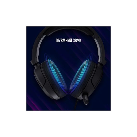 Навушники Lorgar Kaya 460 Gaming RGB USB Black (LRG-GHS460) | Зображення 6