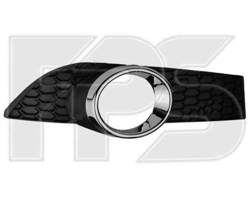 Решетка бампера Chevrolet Aveo 08-11 Хетчбек T255, под ПТФ, левая (FPS) 96808145