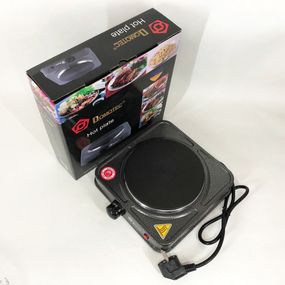 Електроплита настільна плита одноконфорочна DOMOTEC, Переносна настільна електроплита TV-31