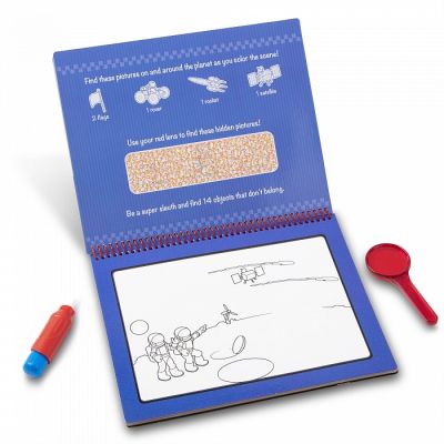 Набор для творчества Melissa&amp;Doug Мега-водная волшебная раскраска Приключения (MD30172) | Зображення 1