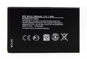 Акумулятор Nokia BN-02 2000 mAh Nokia XL Original