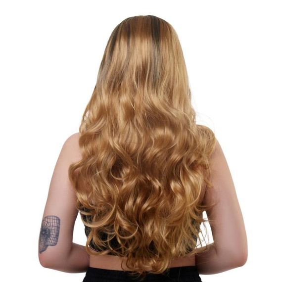 Перука довга хвиляста Fetish Hair балаяж русявий, 65 см | Зображення 3