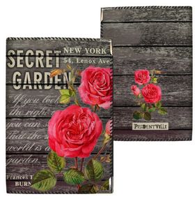 Обкладинка на паспорт Secret Garden (PD_14S106_BL)