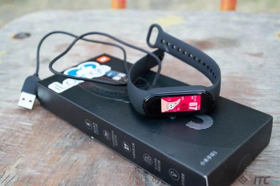 Фітнес браслет Xiaomi Mi Band M5 Смарт годинник для спорту | Зображення 3