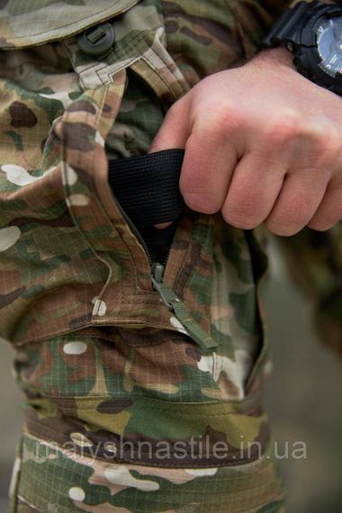 Тактично-штурмові штани STRIKER GEN ІI NYKO мультикам з флісовою підкладкою | Зображення 4