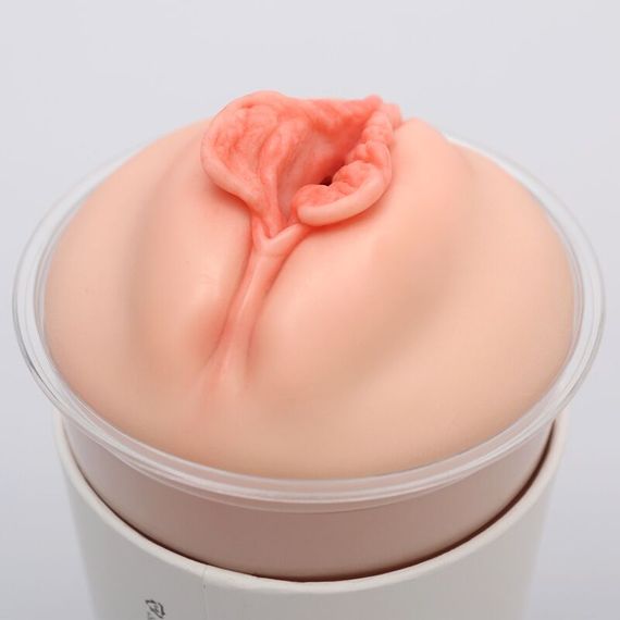 Мастурбатор-вагіна Naked Factory Cup Sleeve V–4, наскрізний | Зображення 3